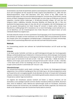 Bild der Seite - 14 - in ElFo - Elementarpädagogische Forschungsbeiträge, Band Jahrgang 2 / Heft 1 / 2020