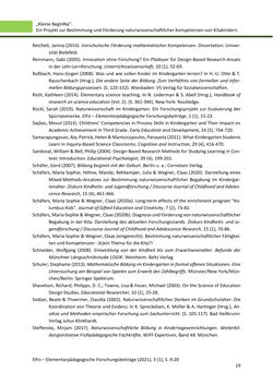 Image of the Page - 19 - in ElFo - Elementarpädagogische Forschungsbeiträge, Volume Jahrgang 3 / Heft 1 / 2021