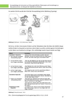 Bild der Seite - 37 - in ElFo - Elementarpädagogische Forschungsbeiträge, Band Jahrgang 3 / Heft 1 / 2021