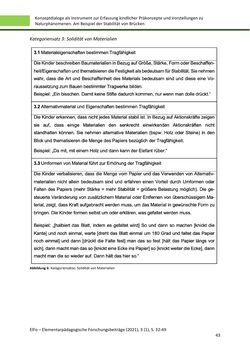 Bild der Seite - 43 - in ElFo - Elementarpädagogische Forschungsbeiträge, Band Jahrgang 3 / Heft 1 / 2021