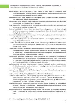 Bild der Seite - 47 - in ElFo - Elementarpädagogische Forschungsbeiträge, Band Jahrgang 3 / Heft 1 / 2021