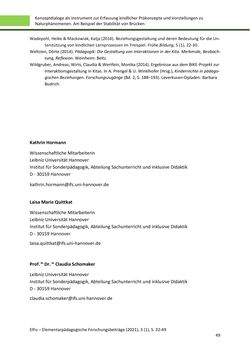 Bild der Seite - 49 - in ElFo - Elementarpädagogische Forschungsbeiträge, Band Jahrgang 3 / Heft 1 / 2021