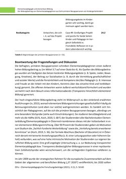 Bild der Seite - 56 - in ElFo - Elementarpädagogische Forschungsbeiträge, Band Jahrgang 3 / Heft 1 / 2021
