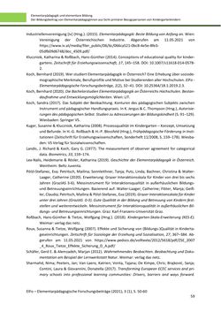 Bild der Seite - 59 - in ElFo - Elementarpädagogische Forschungsbeiträge, Band Jahrgang 3 / Heft 1 / 2021