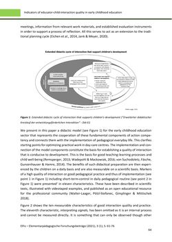 Bild der Seite - 64 - in ElFo - Elementarpädagogische Forschungsbeiträge, Band Jahrgang 3 / Heft 1 / 2021