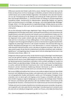 Image of the Page - 82 - in ElFo - Elementarpädagogische Forschungsbeiträge, Volume Jahrgang 3 / Heft 1 / 2021