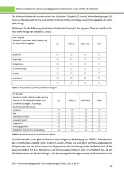 Bild der Seite - 89 - in ElFo - Elementarpädagogische Forschungsbeiträge, Band Jahrgang 3 / Heft 1 / 2021