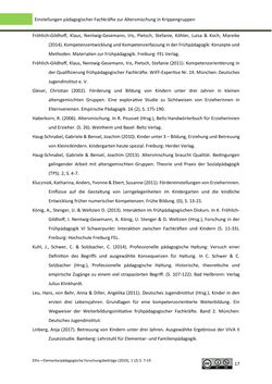 Image of the Page - 17 - in ElFo - Elementarpädagogische Forschungsbeiträge, Volume Jahrgang 1 / Heft 2 / 2019