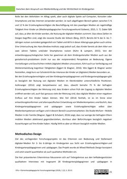 Bild der Seite - 21 - in ElFo - Elementarpädagogische Forschungsbeiträge, Band Jahrgang 1 / Heft 2 / 2019