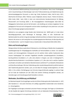 Bild der Seite - 33 - in ElFo - Elementarpädagogische Forschungsbeiträge, Band Jahrgang 1 / Heft 2 / 2019