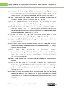 Bild der Seite - 70 - in ElFo - Elementarpädagogische Forschungsbeiträge, Band Jahrgang 1 / Heft 2 / 2019