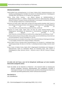 Bild der Seite - 29 - in ElFo - Elementarpädagogische Forschungsbeiträge, Band Jahrgang 2 / Heft 2 / 2020
