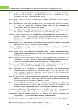 Bild der Seite - 16 - in ElFo - Elementarpädagogische Forschungsbeiträge, Band Jahrgang 3 / Heft 2 / 2021