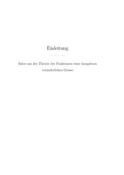 Bild der Seite - (000011) - in Einleitung in die Theorie der Elliptischen Funktionen