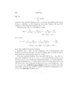 Bild der Seite - 42 - in Einleitung in die Theorie der Elliptischen Funktionen