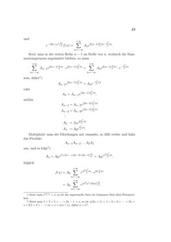 Bild der Seite - 49 - in Einleitung in die Theorie der Elliptischen Funktionen