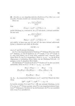 Image of the Page - 83 - in Einleitung in die Theorie der Elliptischen Funktionen
