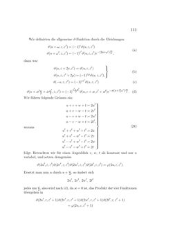 Image of the Page - 111 - in Einleitung in die Theorie der Elliptischen Funktionen