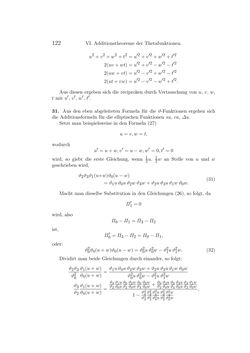 Image of the Page - 122 - in Einleitung in die Theorie der Elliptischen Funktionen