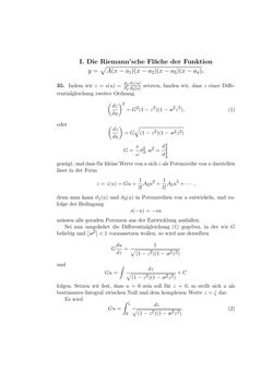 Bild der Seite - 142 - in Einleitung in die Theorie der Elliptischen Funktionen