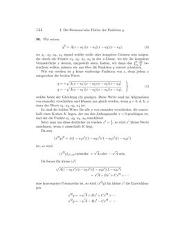 Bild der Seite - 144 - in Einleitung in die Theorie der Elliptischen Funktionen