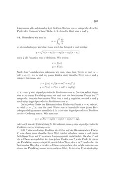 Bild der Seite - 167 - in Einleitung in die Theorie der Elliptischen Funktionen