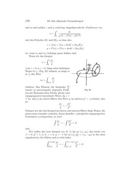 Bild der Seite - 170 - in Einleitung in die Theorie der Elliptischen Funktionen
