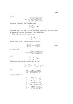 Image of the Page - 181 - in Einleitung in die Theorie der Elliptischen Funktionen