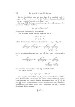 Bild der Seite - 192 - in Einleitung in die Theorie der Elliptischen Funktionen