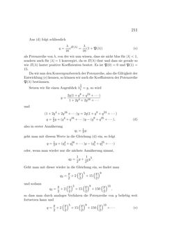 Image of the Page - 211 - in Einleitung in die Theorie der Elliptischen Funktionen