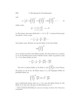 Bild der Seite - 212 - in Einleitung in die Theorie der Elliptischen Funktionen