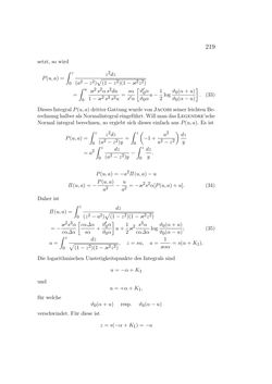 Image of the Page - 219 - in Einleitung in die Theorie der Elliptischen Funktionen