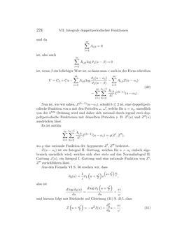 Image of the Page - 224 - in Einleitung in die Theorie der Elliptischen Funktionen