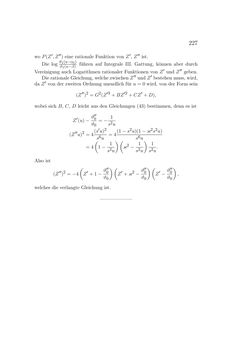 Bild der Seite - 227 - in Einleitung in die Theorie der Elliptischen Funktionen