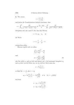 Image of the Page - 234 - in Einleitung in die Theorie der Elliptischen Funktionen