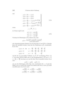 Bild der Seite - 242 - in Einleitung in die Theorie der Elliptischen Funktionen