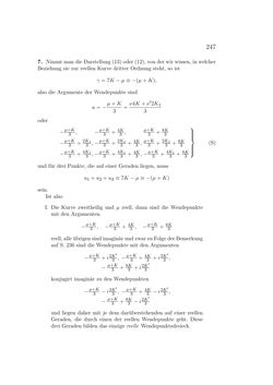 Image of the Page - 247 - in Einleitung in die Theorie der Elliptischen Funktionen