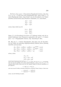 Image of the Page - 259 - in Einleitung in die Theorie der Elliptischen Funktionen