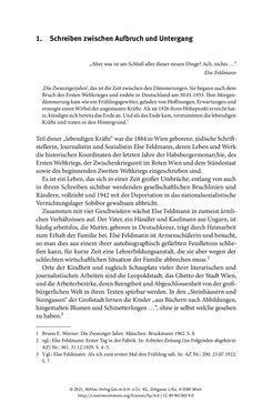Image of the Page - 11 - in Else Feldmann: Schreiben vom Rand - Journalistin und Schriftstellerin im Wien der Zwischenkriegszeit