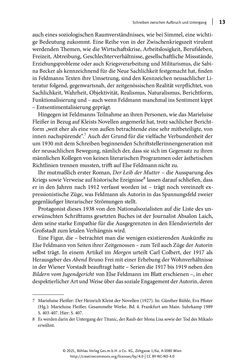 Bild der Seite - 13 - in Else Feldmann: Schreiben vom Rand - Journalistin und Schriftstellerin im Wien der Zwischenkriegszeit