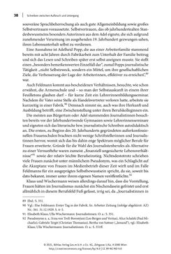 Image of the Page - 38 - in Else Feldmann: Schreiben vom Rand - Journalistin und Schriftstellerin im Wien der Zwischenkriegszeit