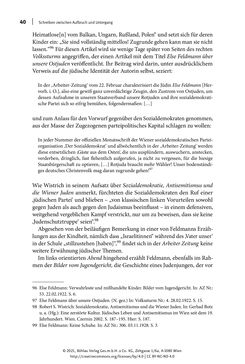 Bild der Seite - 40 - in Else Feldmann: Schreiben vom Rand - Journalistin und Schriftstellerin im Wien der Zwischenkriegszeit