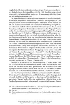 Image of the Page - 81 - in Else Feldmann: Schreiben vom Rand - Journalistin und Schriftstellerin im Wien der Zwischenkriegszeit