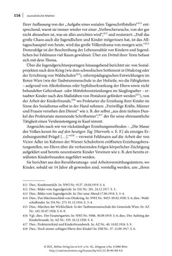 Image of the Page - 116 - in Else Feldmann: Schreiben vom Rand - Journalistin und Schriftstellerin im Wien der Zwischenkriegszeit