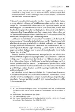 Image of the Page - 129 - in Else Feldmann: Schreiben vom Rand - Journalistin und Schriftstellerin im Wien der Zwischenkriegszeit