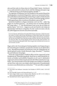 Image of the Page - 141 - in Else Feldmann: Schreiben vom Rand - Journalistin und Schriftstellerin im Wien der Zwischenkriegszeit