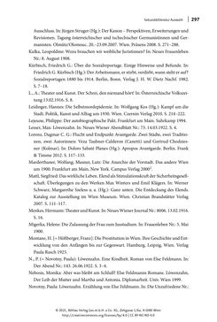 Bild der Seite - 297 - in Else Feldmann: Schreiben vom Rand - Journalistin und Schriftstellerin im Wien der Zwischenkriegszeit