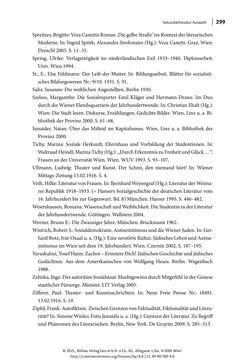 Bild der Seite - 299 - in Else Feldmann: Schreiben vom Rand - Journalistin und Schriftstellerin im Wien der Zwischenkriegszeit