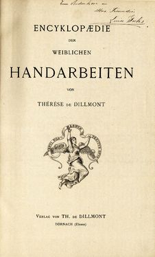 Image of the Page - (000003) - in Encyclopædie der weiblichen Handarbeiten