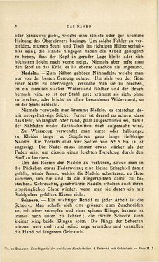 Bild der Seite - 2 - in Encyclopædie der weiblichen Handarbeiten